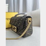 UK FENDI Iconic Baguette FF logo Luxury HANDBAG