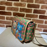 Gucci 664143 Best Quality Children's cat print messenger Fashion bag