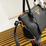 Designer Prada Perfect 1BA111 Grained Inspired Shoulder Luxury Bag