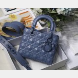 High Quality 1:1 Inspired Lady Dior 20cm Shop Designer Purses