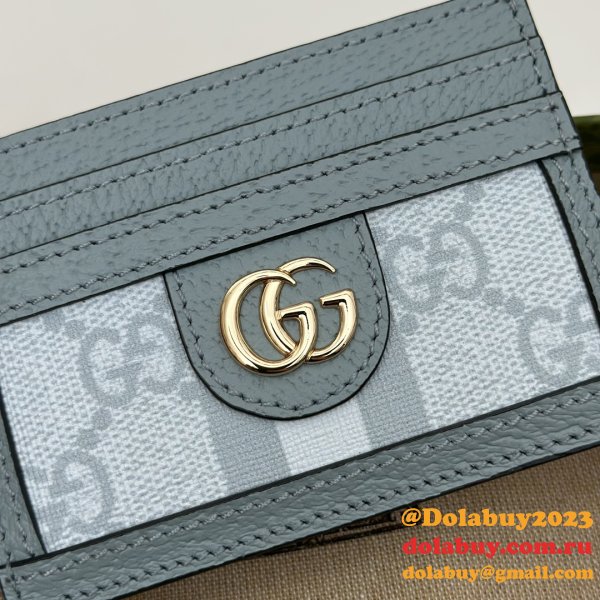 GG Supreme Ophidia Duplicate Card Case 523159 Knockoff Gucci Bag