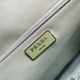 Wholesale Prada Knockoff System nappa leather patchwork bag online