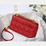 Perfect Dior Caro High Quality Red Bag