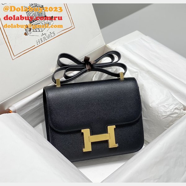 News Best Fashion Hermes Mirror Single Compartment 23CM Epsom Bags