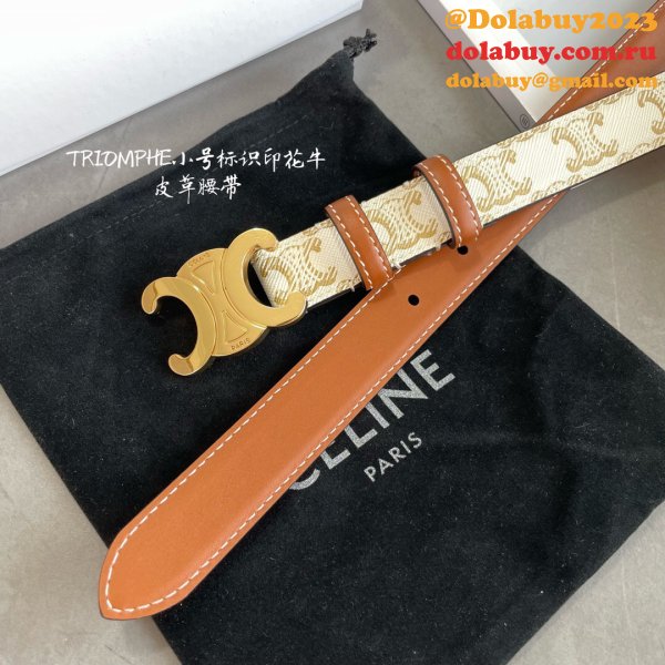 Top Quality Celine 18MM Fake belts from china