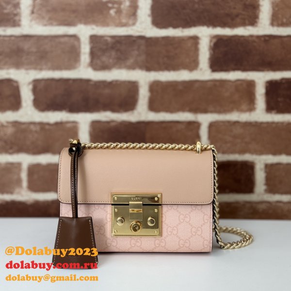 Duplicate Padlock Gucci Copy GG Shoulder 409487 Bag