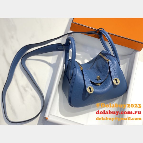 AAAA Customize Hermes 1:1 Mirror Lindy Bags