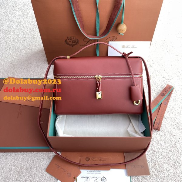 Fake Loro Piana Extra Bag L27 patent leather