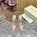 High Quality Jimmy Choo High Heel Mules 6.5/8.5/10CM AAA+