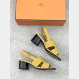 Eternite Slingback Sandals Luxury Hermes Wholesales Shoes