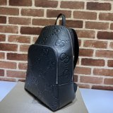 Gucci Black Inspired 766932 Jumbo GG Backpack Fake Best