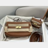 Designer hermes kelly moove 17cm swift leather Inspired bag