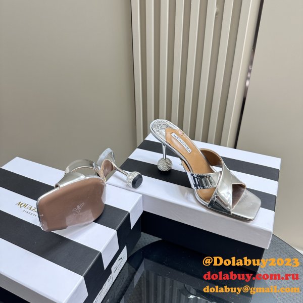 Fashion Heeled Sandals Buy Aquazzura 1:1 Mirror Shoes