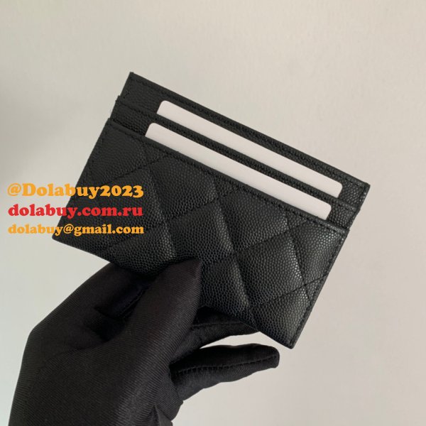 Fake AP1843 Wallets Luxury Black Bags