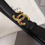 7 Star Fake CC Double C Belt Width 2.5cm 1101