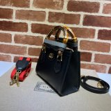 Gucci designer Knockoff 702732 Diana mini tote bag leather