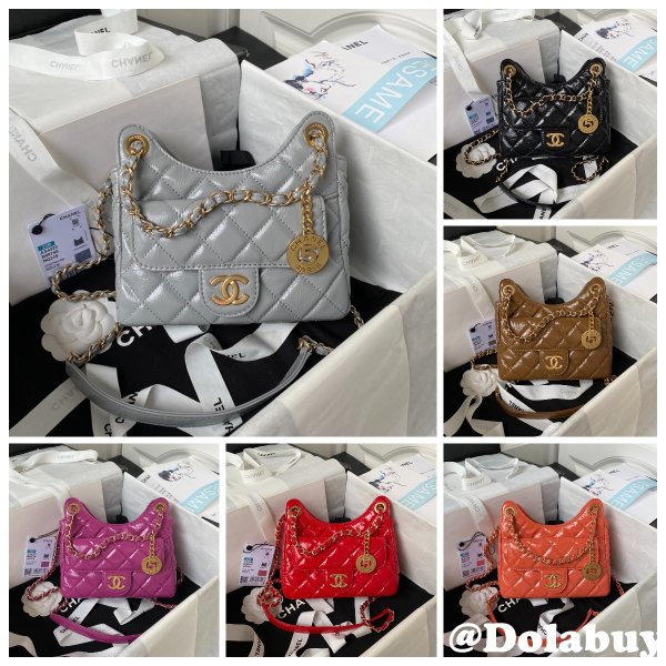 High Quality 1:1 Mirror Hobo Velvet Fashion AS4323 7 Star Bag