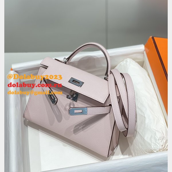 Hermes Outlet Epsom Kelly 19/25/28CM 1:1 Designer Bag