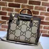 Best 25+ Deals for Gucci Luxury Diana 655658 python tote bag