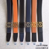 Loewe Designer High Quality bag Top 4.0CM Width Double-Sided Cowhide Belt