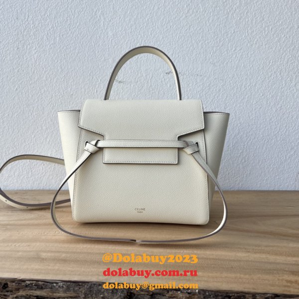 Designer 2024 Best High Quality Celine Catfish Bun Copy Belt Bag