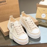 Ami Paris High Quality Platform Tpu Canvas UK Shoes