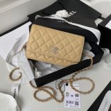 Designer Fashion UK AP2734 Flap Glass Pearls Lambskin Bag