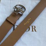 High Quality Christian Dior AAA Belts red/black/brown 30mm 1:1 Mirror