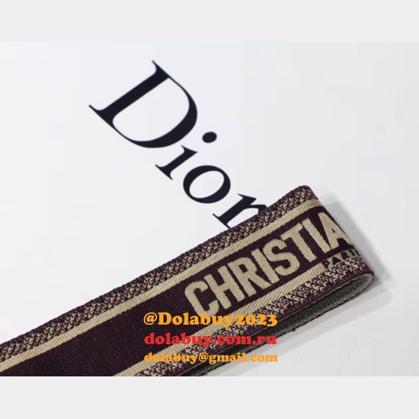 Fashion Christian Dior SHOULDER Embroidery High Quality STRAP