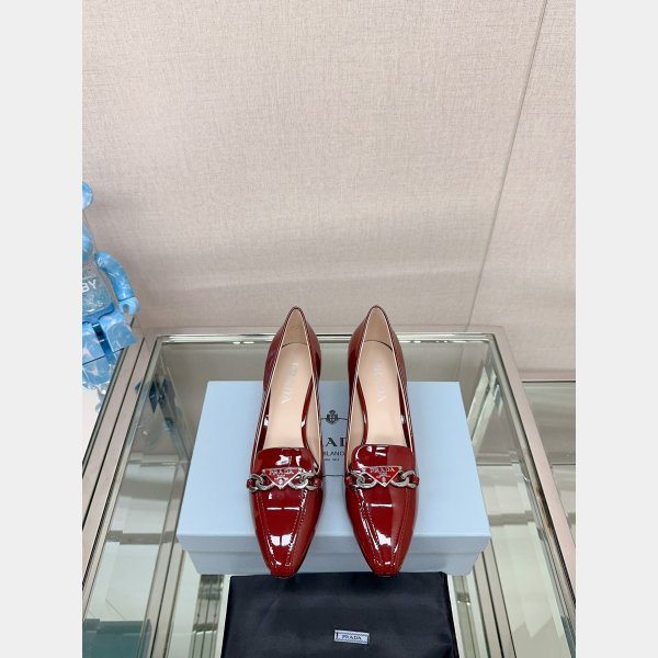 Wholesale Prada 7 Star SALES ONLINE square toe shoes