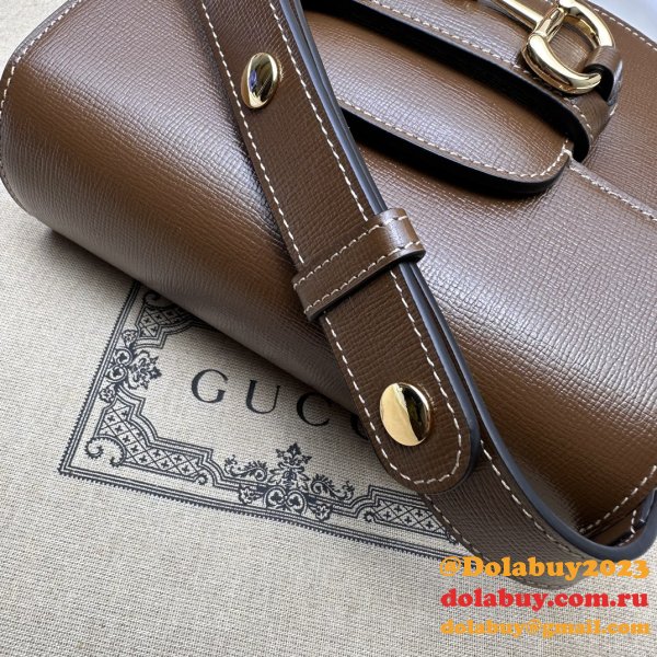 Gucci Knockoff Horsebit 1955 Crossbody Rounded 760191 UK Bag