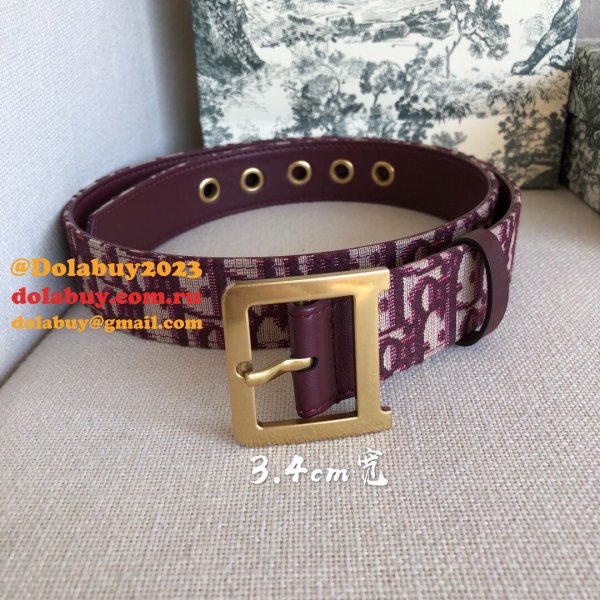 Christian Dior Perfect Belts 3.4cm Accessories Belts