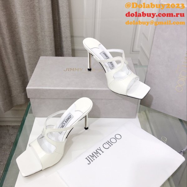 Heel: 8.5 cm Anise 75 Knockoff Sandals Jimmy Choo Shoes