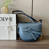 High Quality bag 1:1 Wholesale Mirror LOEWE GATE HADNBAG 25MM