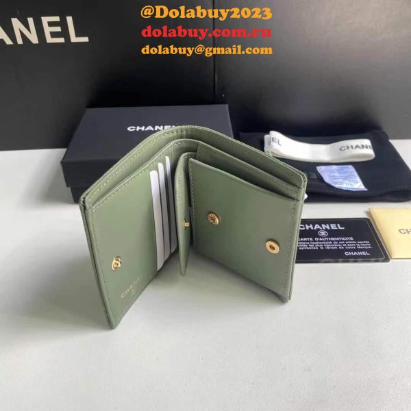 High Quality bag CC Short folding wallet 0315