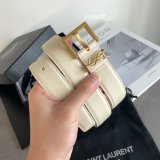 7 Star Best SAINT LAURENT 1:1 MirrorS BELT FOR SALE 20MM/30MM