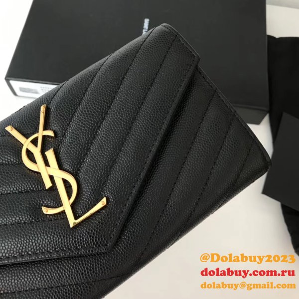 Saint Laurent YSL 403943 Monogram Compact Clutches Perfect