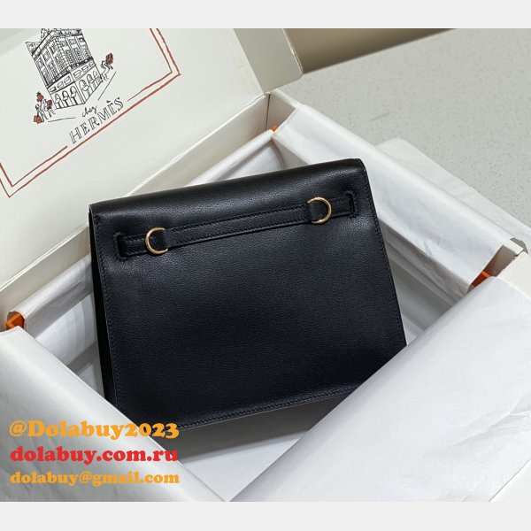 Best 7 Star HERMES KELLY DANSE 1:1 Mirror Bag