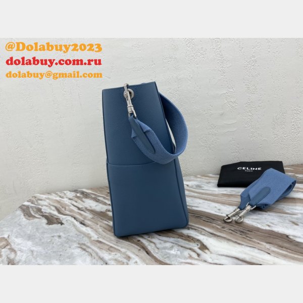 AAA+ Factory Celine Sangle Seau Shoulder Blue Bag