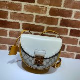 Best Designer Gucci 644524 White Padlock small shoulder bag