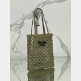 Best Prada straw shopping bag 1BG493