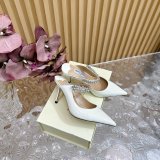 High Quality Jimmy Choo High Heel Mules 6.5/8.5/10CM AAA+