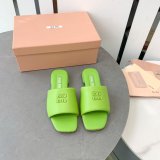 Perfect MiuMiu Bread Slippers Summer Perfect Sandals