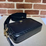 Gucci Buy Inspired Messengers Python Shoulder Bag 710861 Double G