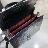 High Quality Perfect YSL 578000 Cassandra Top Handle Black Bags