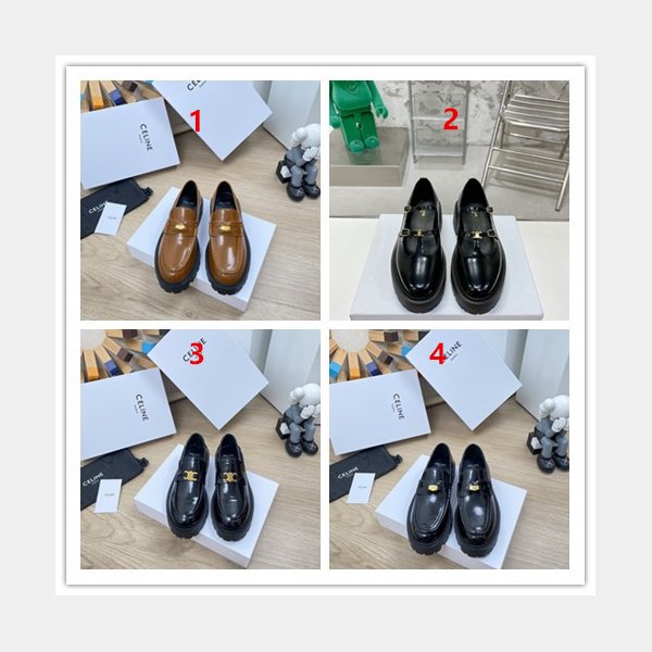 Luxury Luxury Celine loafer shoes