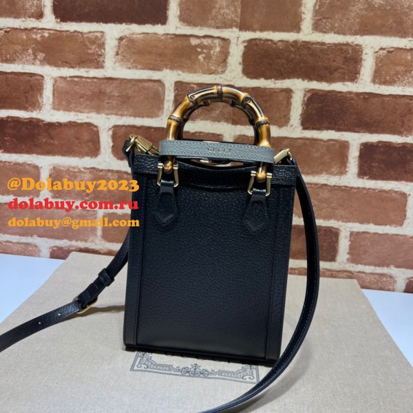 Gucci Luxurys Diana 1:1 Mirror Tote Perfect 739079 Bag