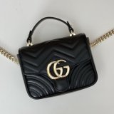 Cheap GG Marmont Gucci 811238 Top Handle Knockoff Bag