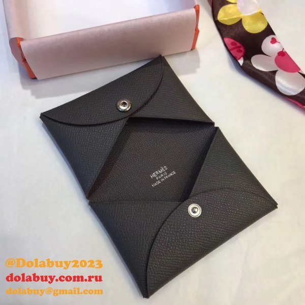 Top 7 Star Wallets Hermes Card Holders 120826A Quality