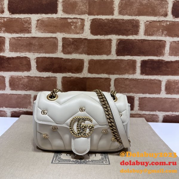 GG Marmont Matelassé 446744 Wholesale Gucci Inspireds Bag